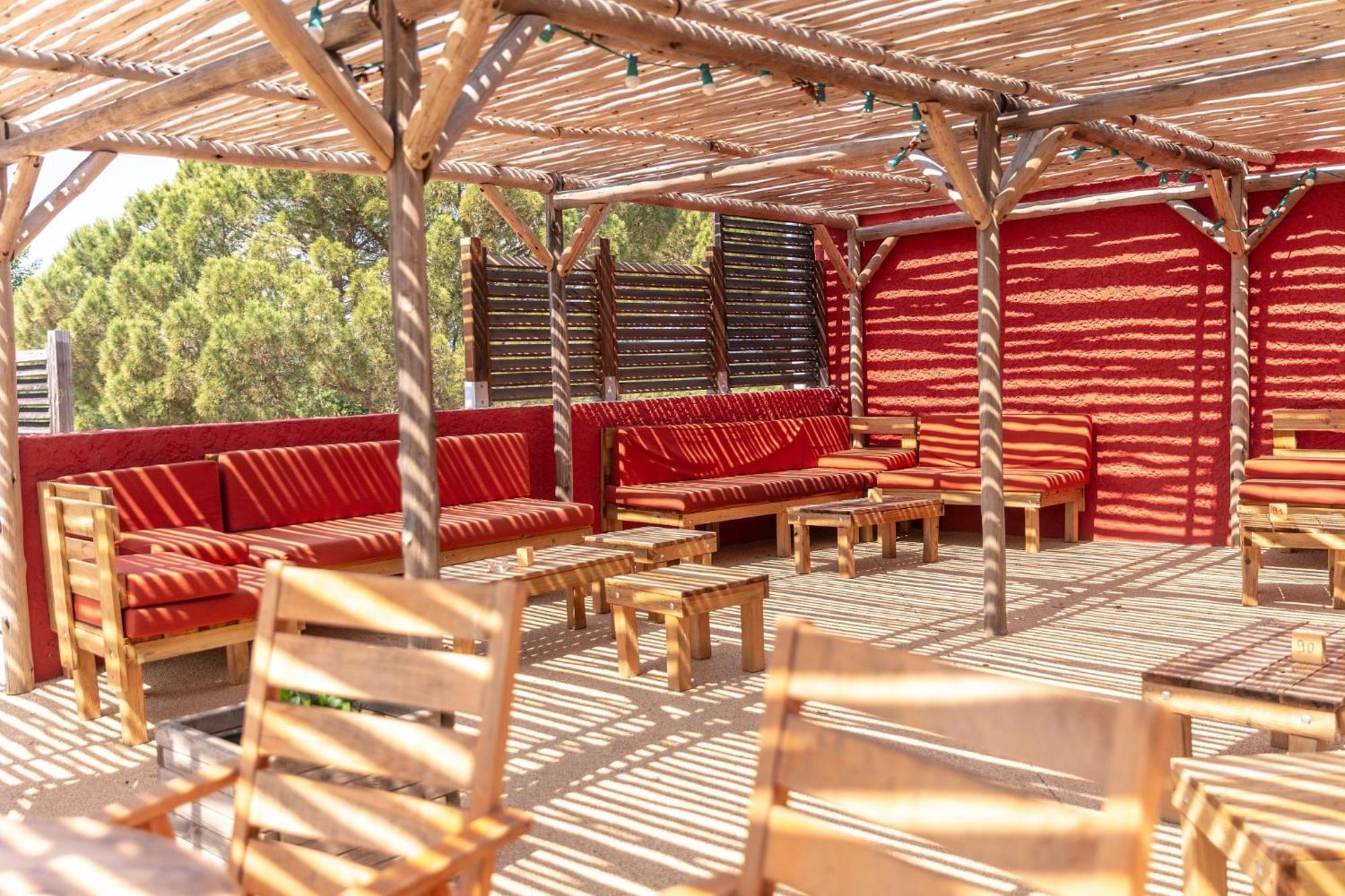 Camping Domaine De Chaussy Lagorce  Esterno foto