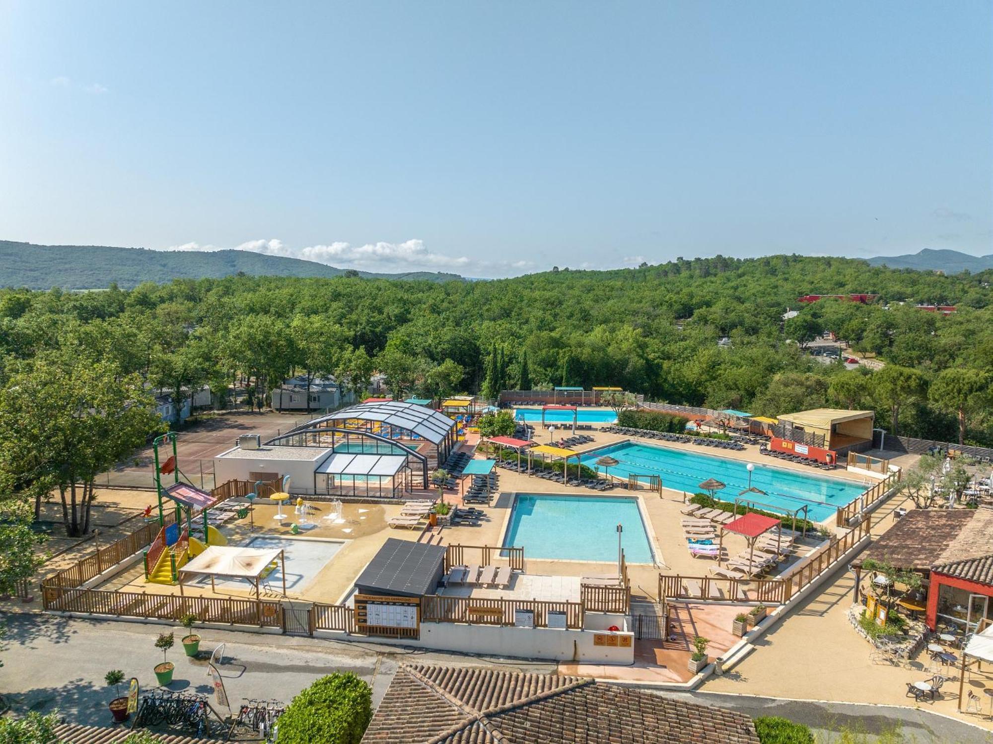 Camping Domaine De Chaussy Lagorce  Esterno foto