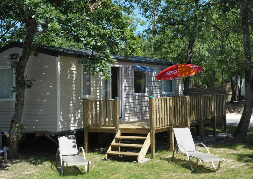 Camping Domaine De Chaussy Lagorce  Camera foto