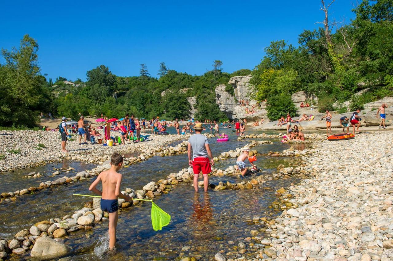Camping Domaine De Chaussy Lagorce  Esterno foto
