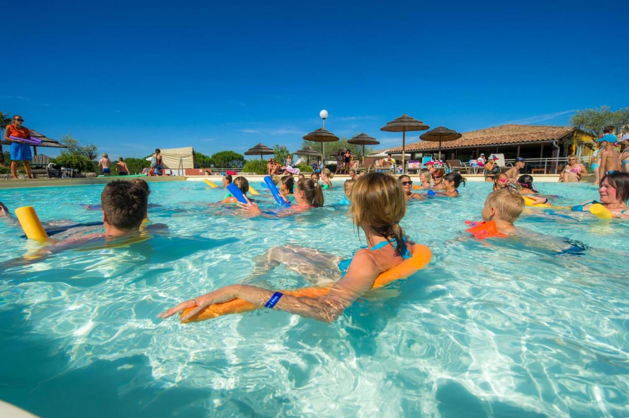 Camping Domaine De Chaussy Lagorce  Esterno foto